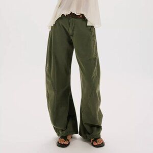 Spotlight Washed Barrel Chino Trousers